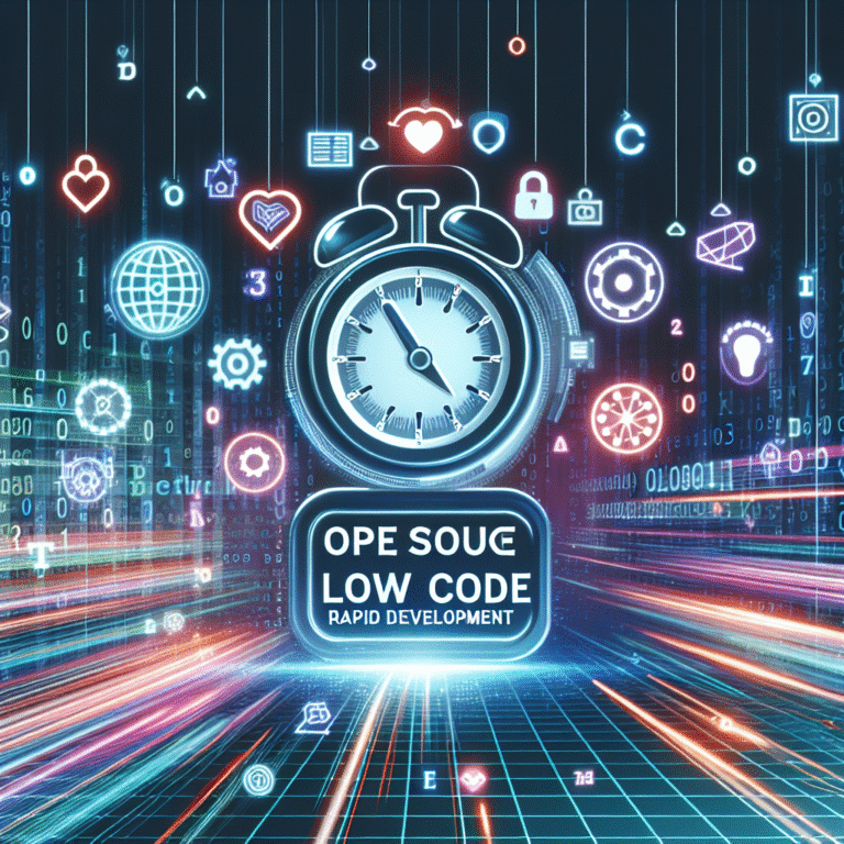 review of open source low code platforms for rapid development