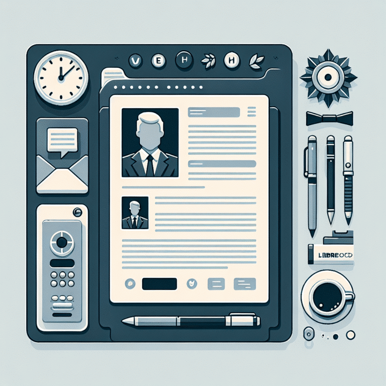 top free libreoffice writer templates for professional resumes