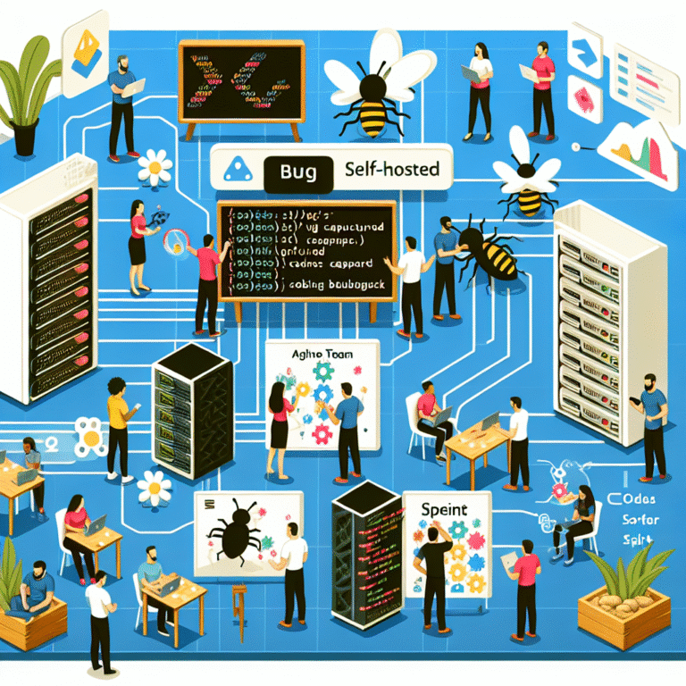 self-hosted bug tracking software for agile teams