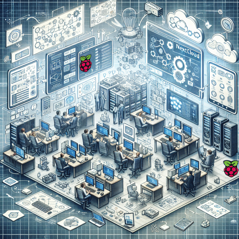 creating a collaborative workspace using Nextcloud on Raspberry Pi