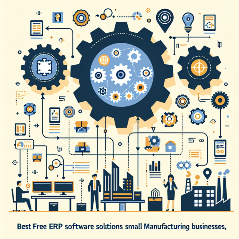 best free erp software solutions for small manufacturing businesses